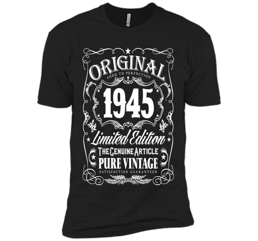 Original 1945 Aged To Perfection 71st Birthday T-Shirt