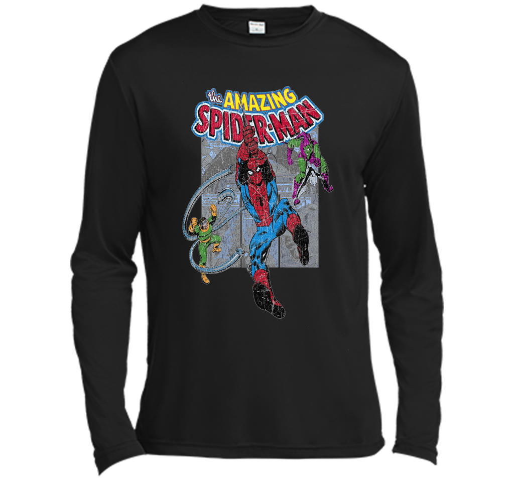 Amazing Spider-Man Battles Evil Graphic T-Shirt