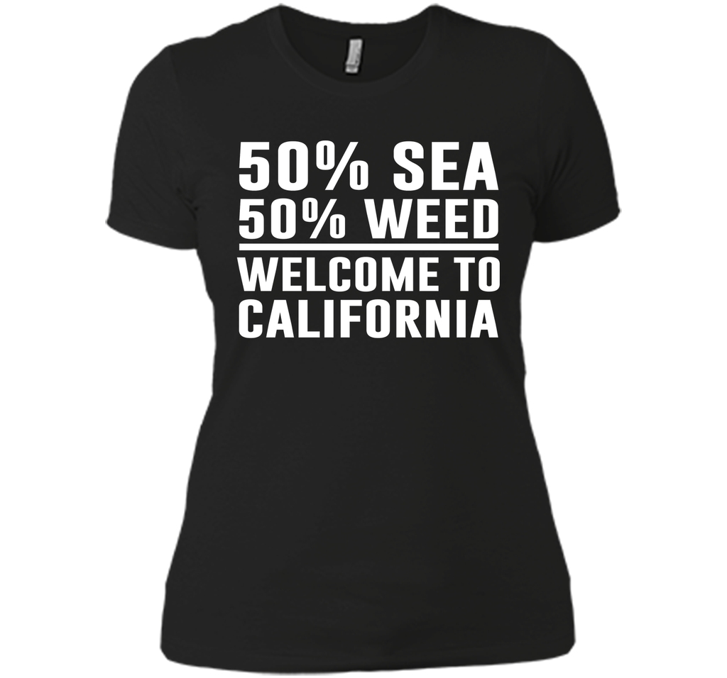Welcome to California Funny Weed T-shirt T-Shirt