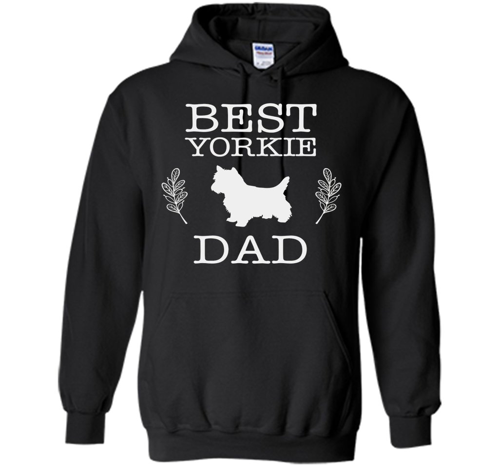 Best Yorkie Dad Shirt Funny Father's Day Gift for Dog Lover