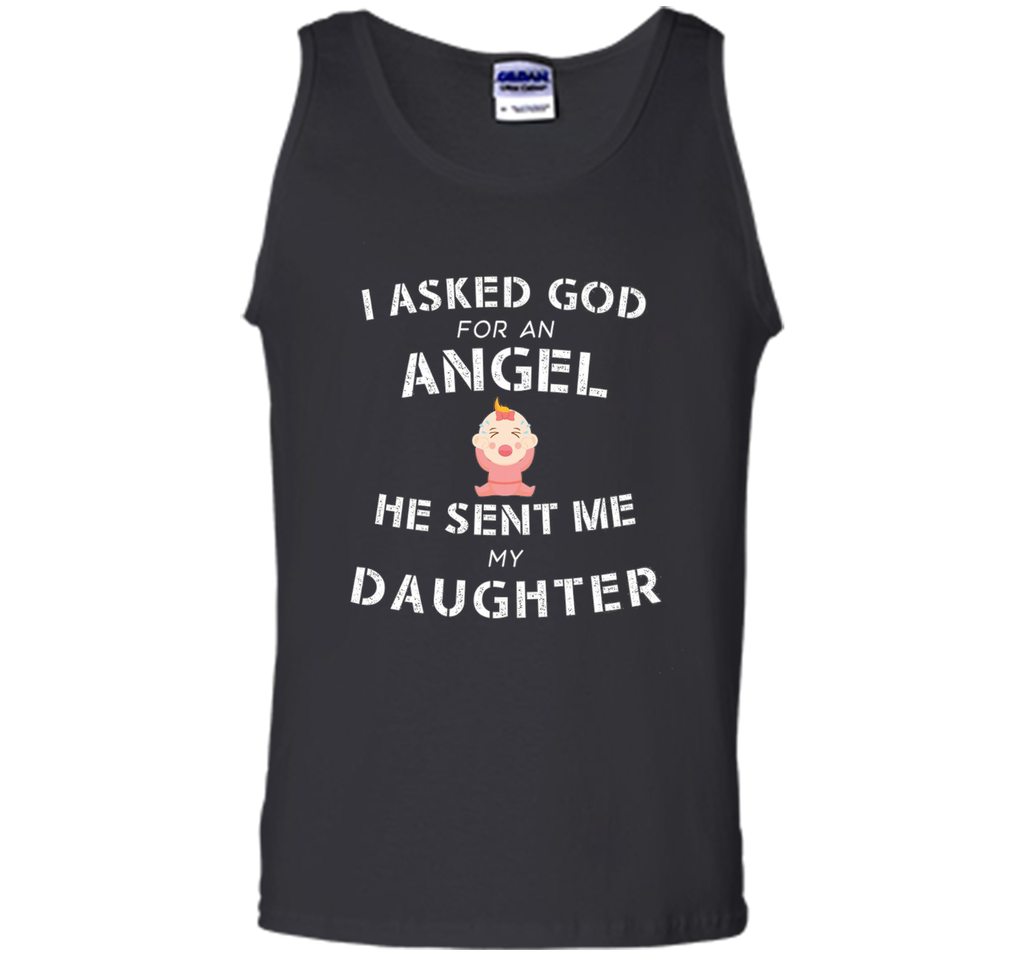 Funny Shirt Fathers Day Gifts From Daughter T Shirt Angel
