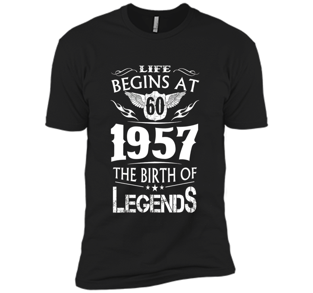 Life Begins At 60 1957 The Birth Of Legends shirt