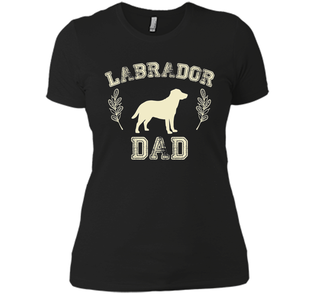 Labrador Retriever Dad Shirt Dog Lover Father's Day Gift