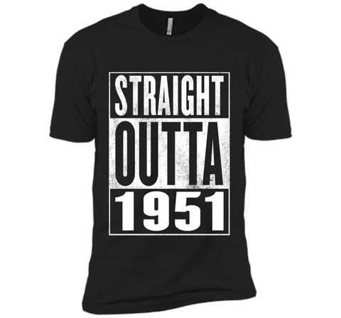 65th Birthday Gift T-Shirt - STRAIGHT OUTTA 1951 Shirt