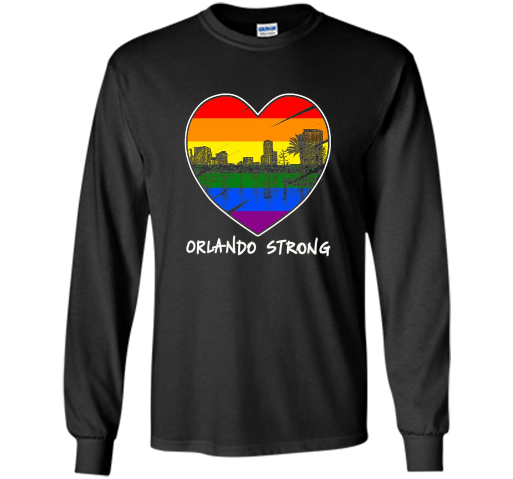 Orlando Strong Florida Skyline Gay Pride LGBT T Shirt