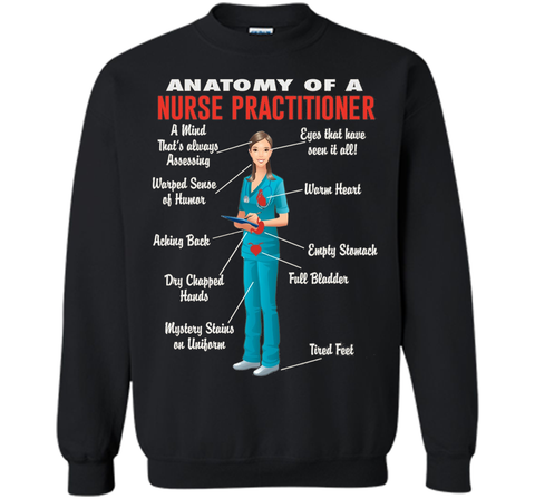Anatomy Of A Nurse Practitioner -  Nurse Practitioner Shirt