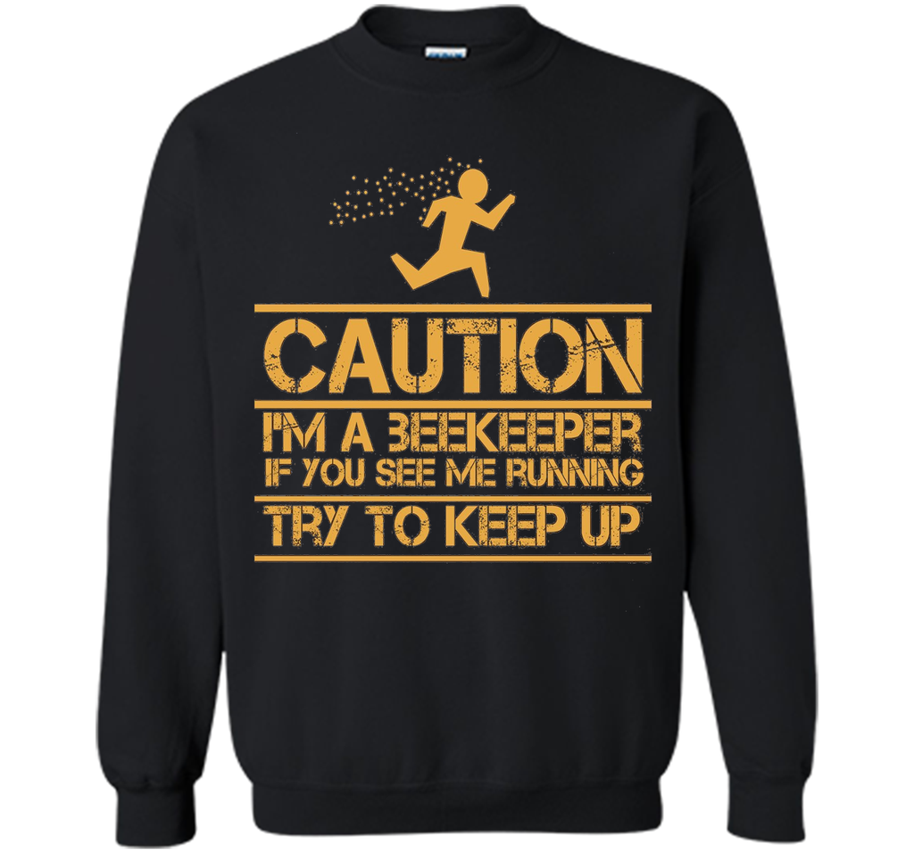 Cool Design: Caution Beekeeper Funny T-shirt