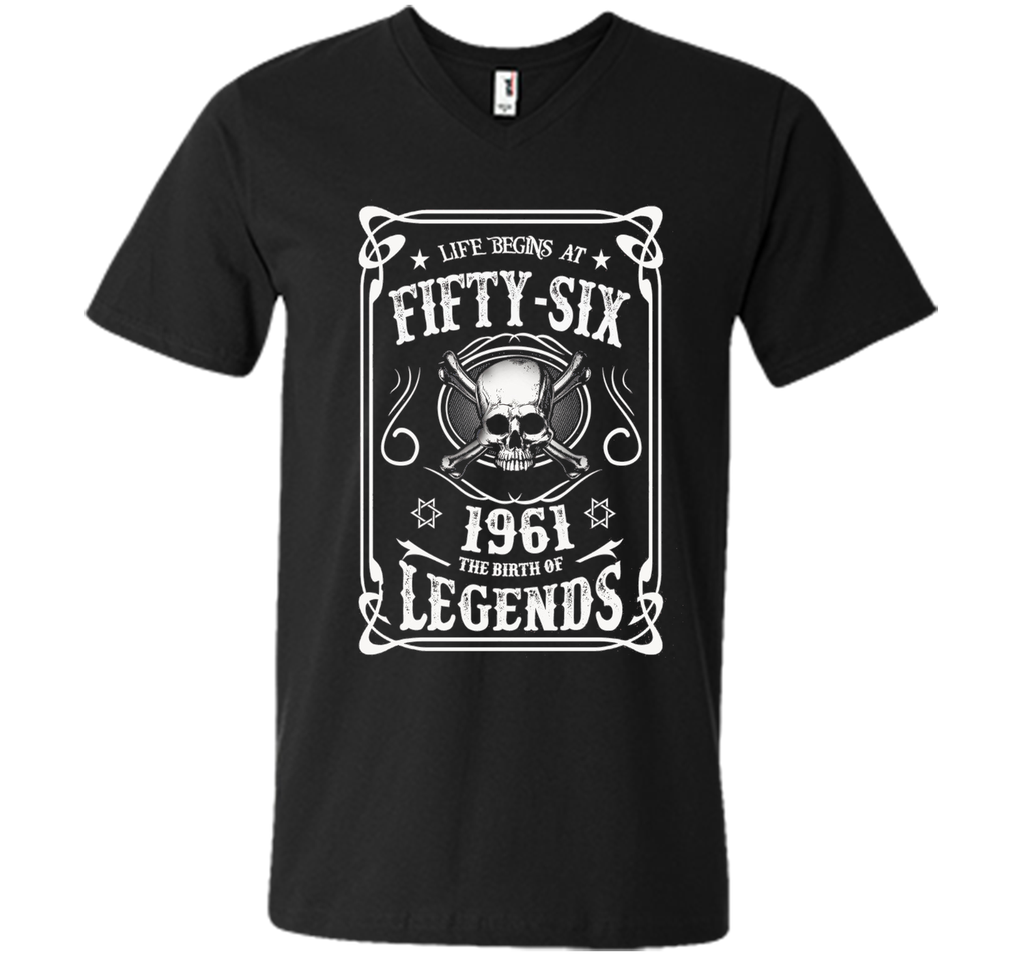 Life begins at 56 - 1961 - the birth of legends (v.2017) cool shirt