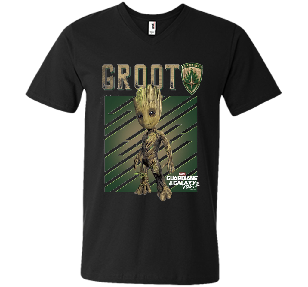 Marvel Groot Guardians of Galaxy 2 Growth Graphic T-Shirt