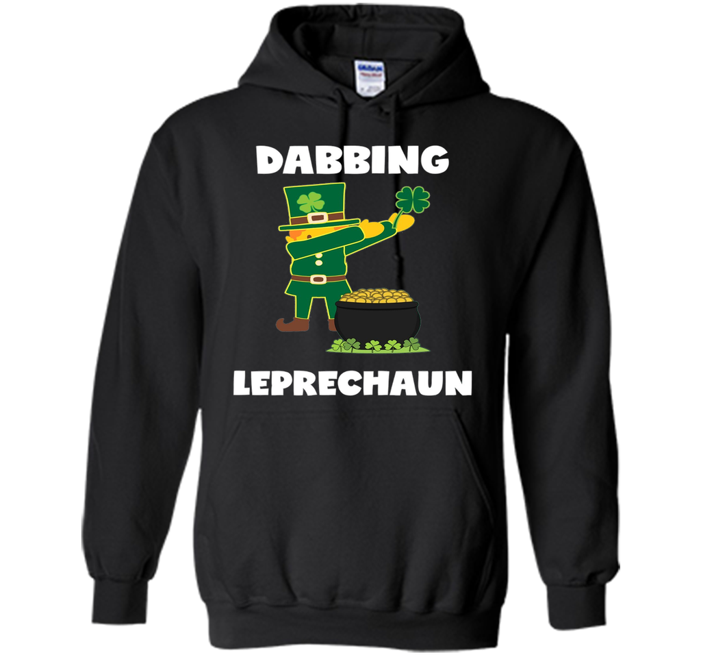 Dabbing Leprechaun St. Patricks Day Tshirt for Boys Girls