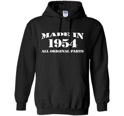 62th Birthday Gift Made In 1954 All Original Parts T-Shirt