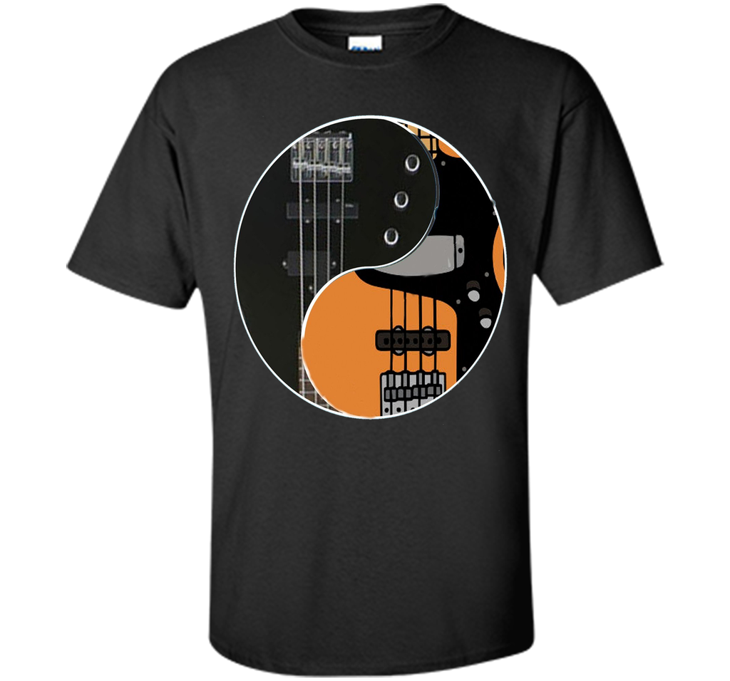 Bass Guitar Yin Yang T Shirt