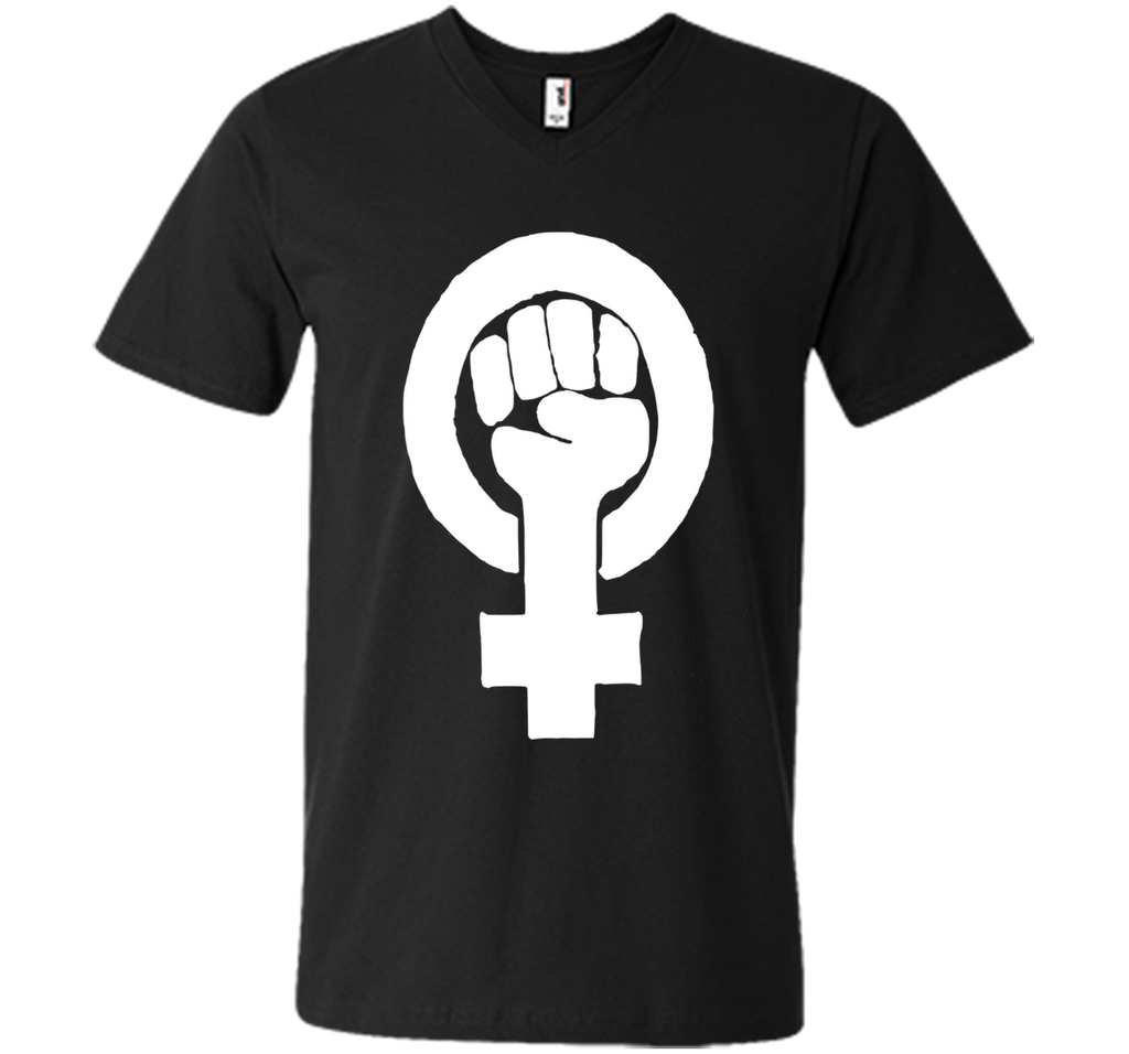 Feminist Symbol T-Shirt Protestor Support Feminism