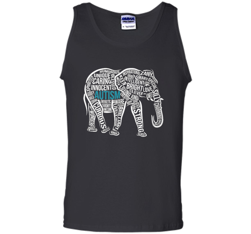 Autism Awareness Elephant T shirt