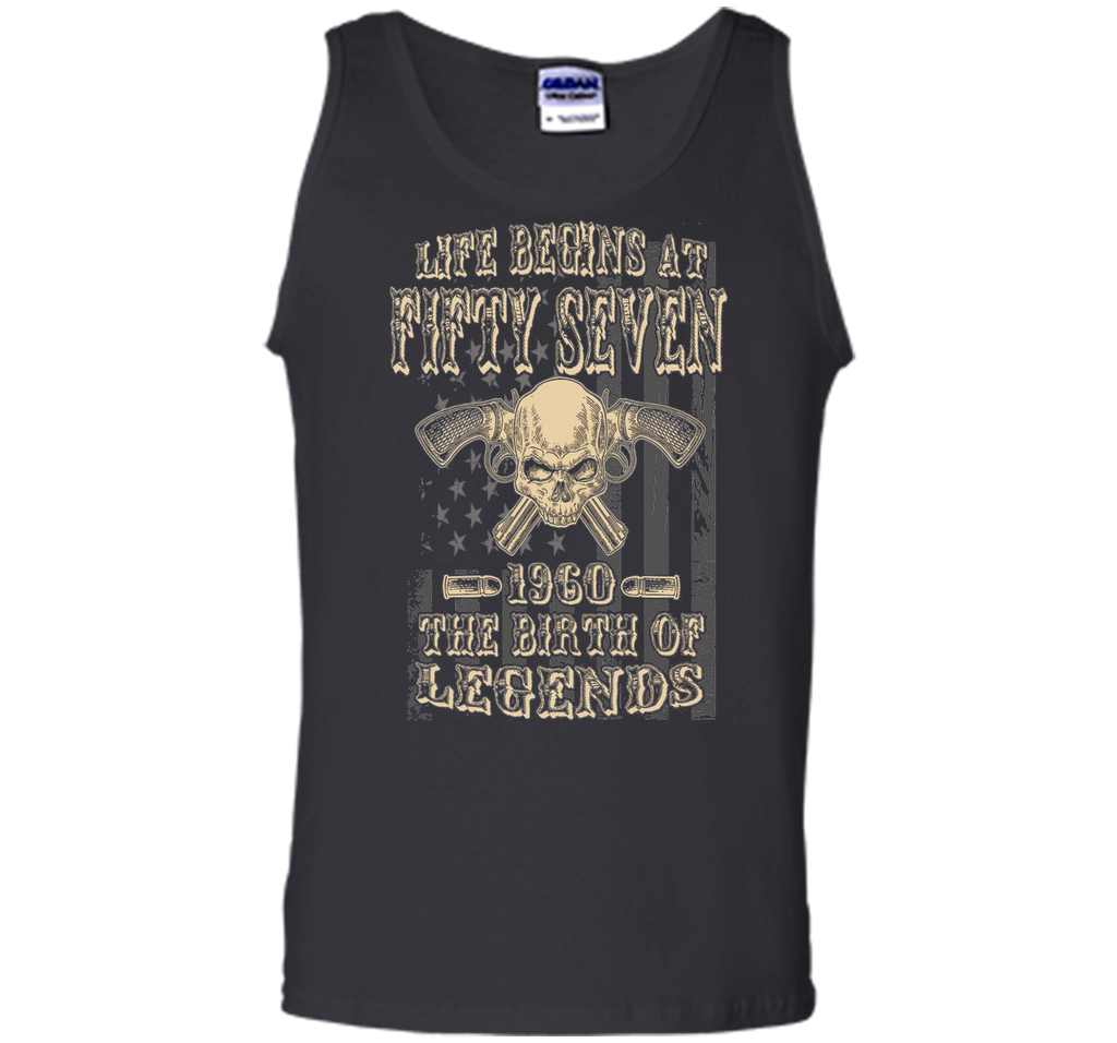 Life Begins At Fifty Seven 1960 The Birth Of Legends t-shirt