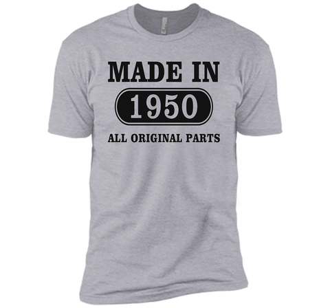 66th Birthday Gift, Made in 1950 All Original Parts, T-Shirt