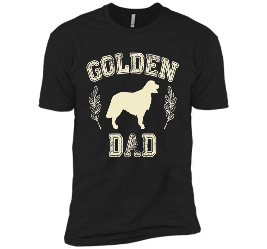 Golden Retriever Dad Shirt Dog Lover Father's Day Gift 4 Him