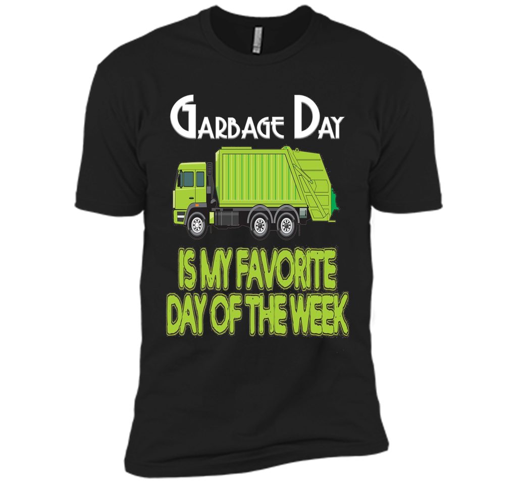 Garbage Day Truck T-Shirt Kids Boys Girls Adult Trash Shirt