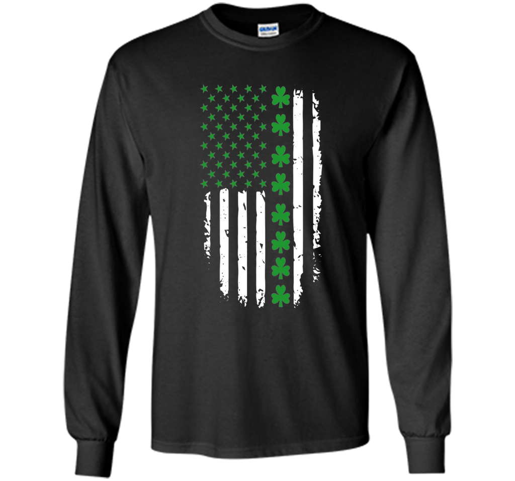St. Patrick's Day Irish American Flag Shirt