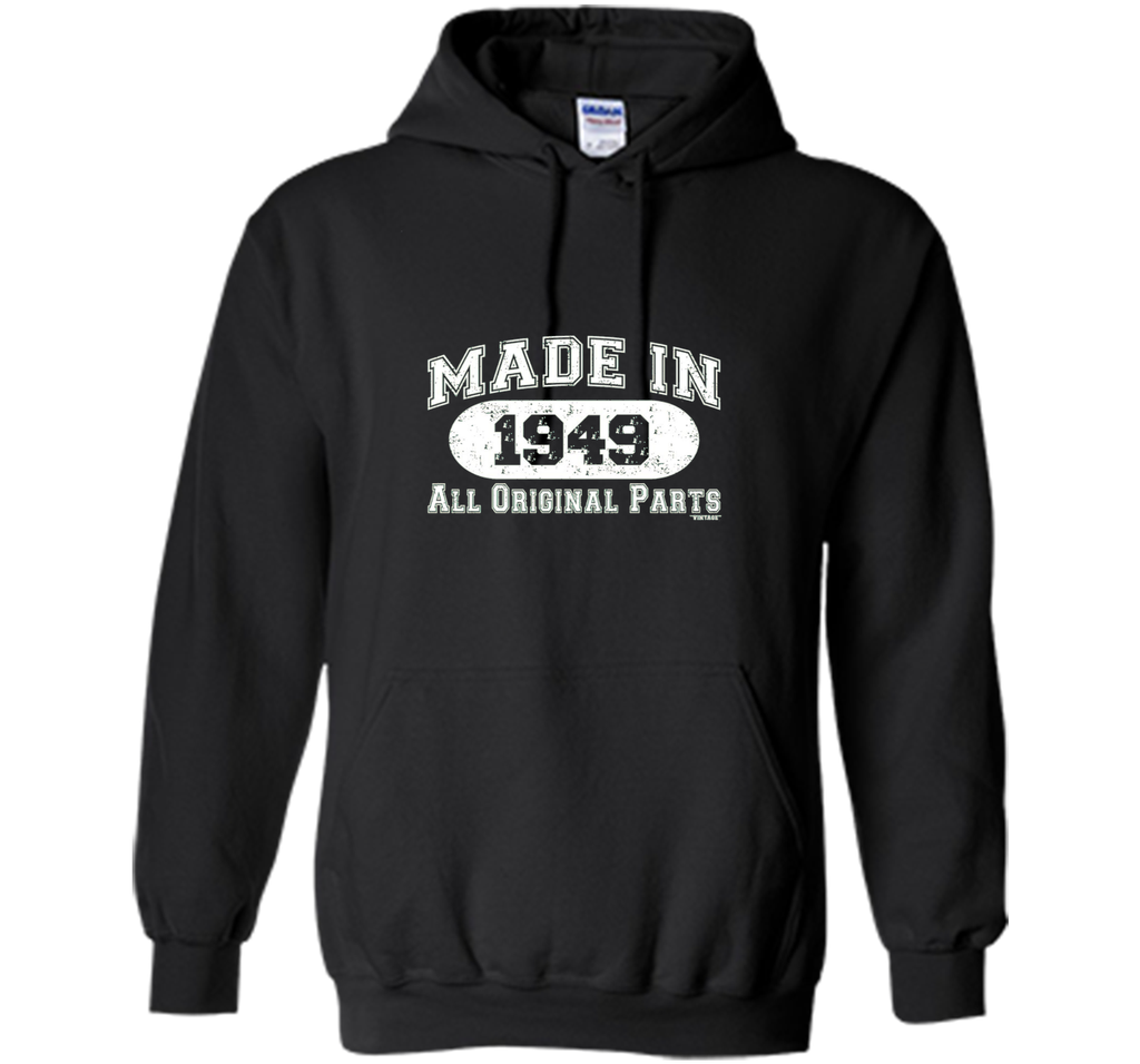 Made In 1949 All Original Parts Funny Birthday T-Shirt w