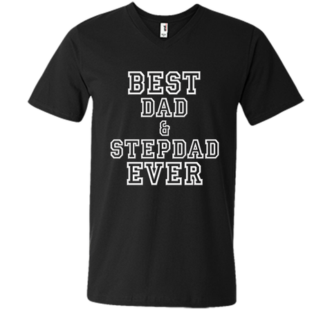 Best Dad & Stepdad Ever Funny Father's Day Holiday T-Shirt