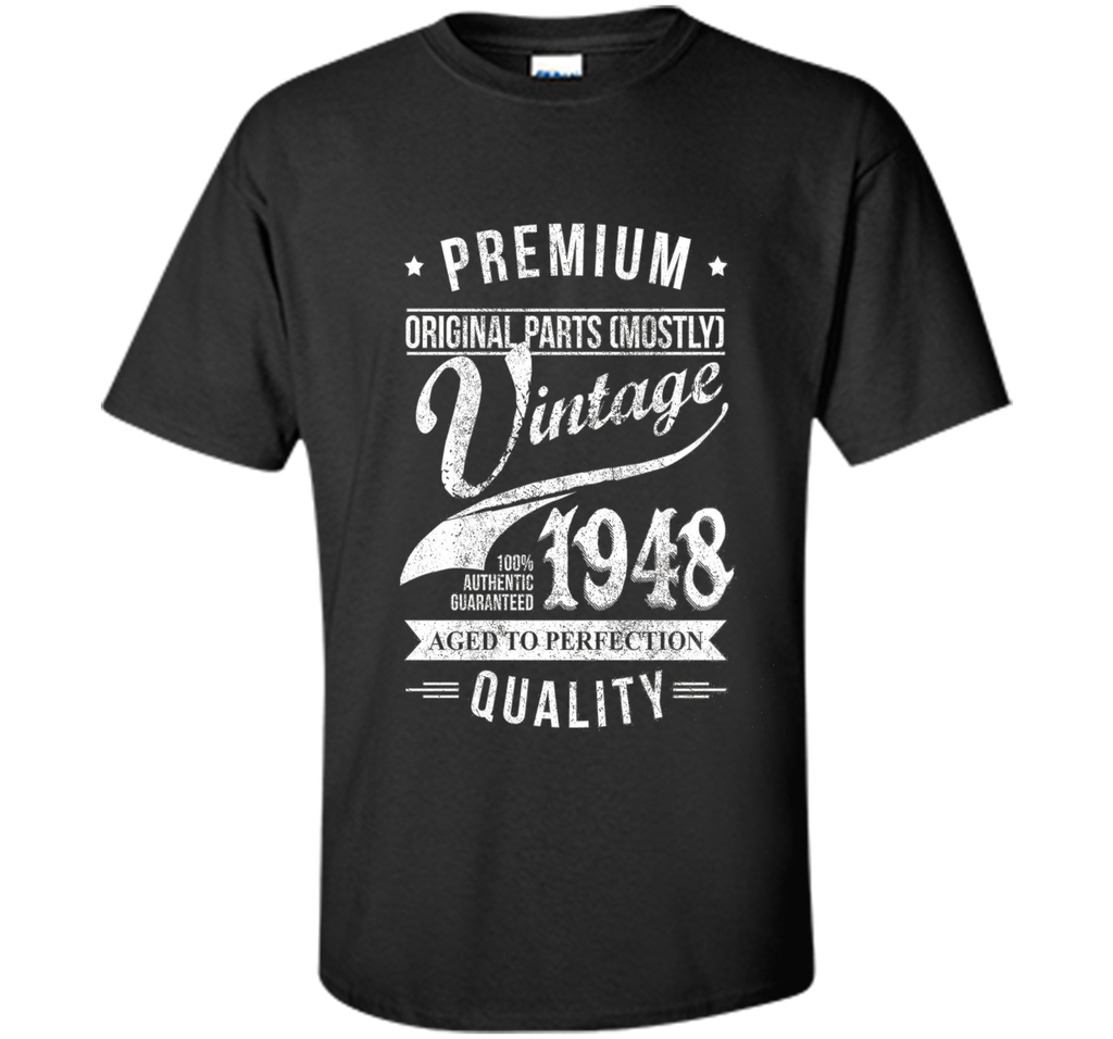 Vintage 1948 T-Shirt. Birthday Gift For 68 Years old.