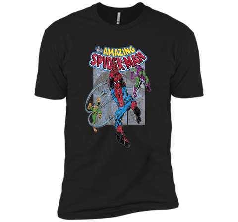 Amazing Spider-Man Battles Evil Graphic T-Shirt