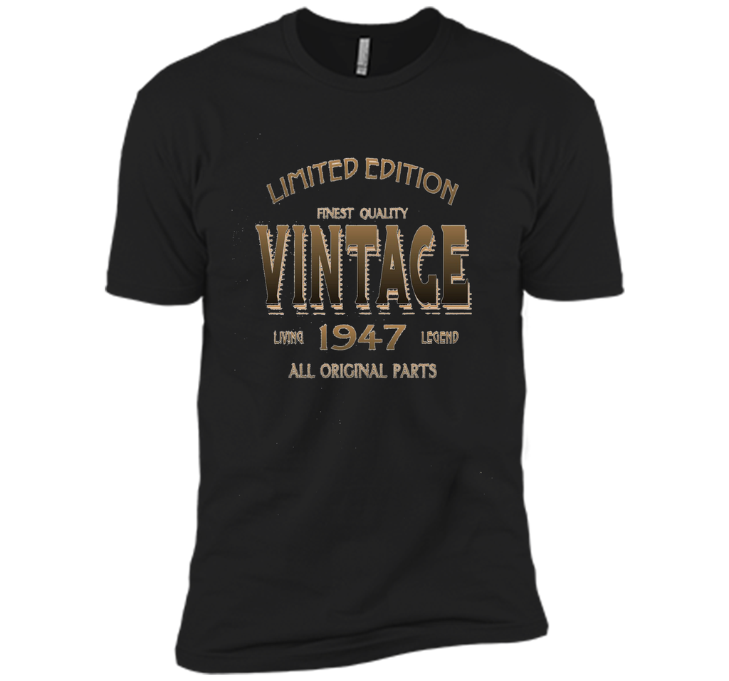1947 T-shirt 70th Birthday Gift 70 Year Old B-day Present