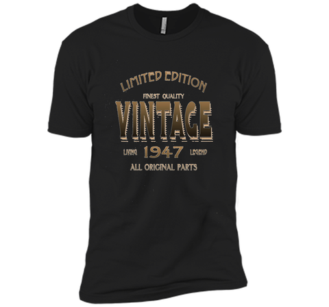 1947 T-shirt 70th Birthday Gift 70 Year Old B-day Present