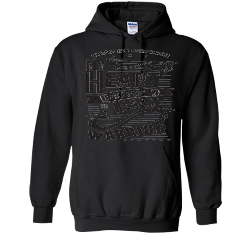 CHD Shirts - My Heart Belongs To A Heart Warrior T-Shirt