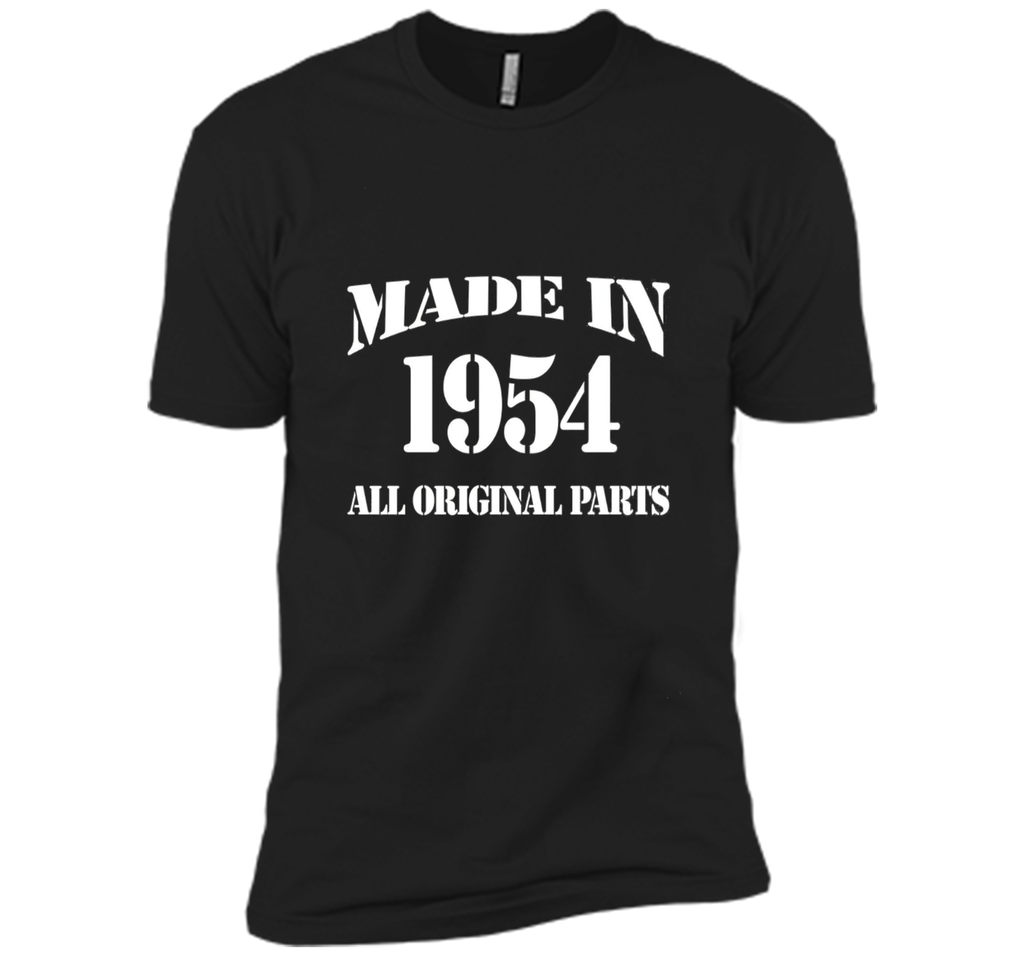 62th Birthday Gift Made In 1954 All Original Parts T-Shirt