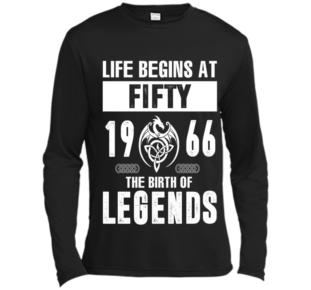 Life Begins At Fifty 1966 The Birth Of Legends T-Shirt