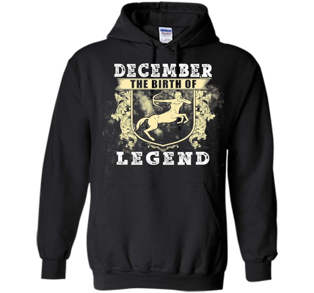 December The Birth Of Legends Shirt - Sagittarius Zodiac