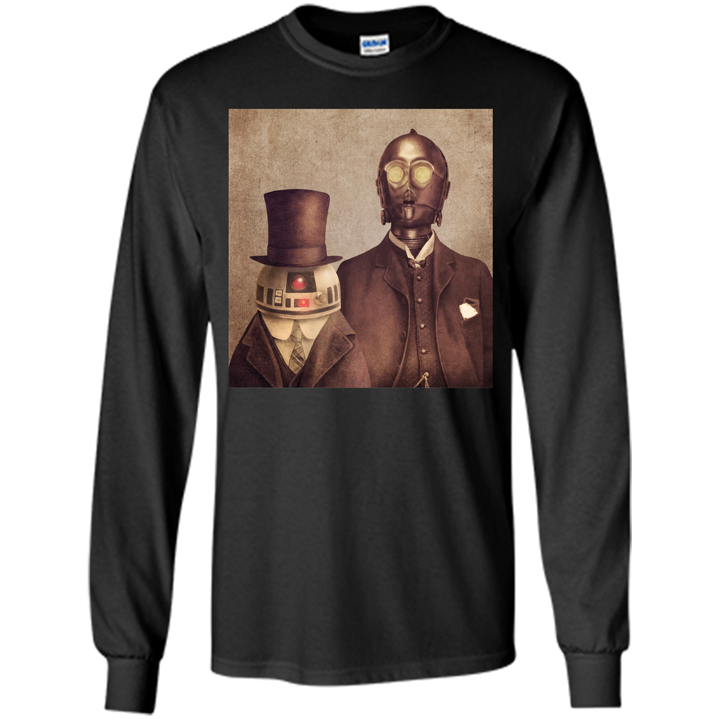 Duke R2 and Baron Von 3PO-Cartoon graphic T-Shirt