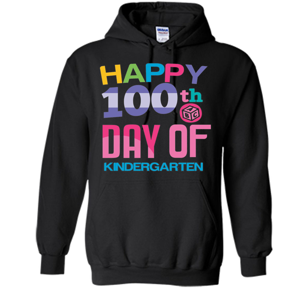 Happy 100th Day of Kindergarten School T-shirt Teacher Tee
