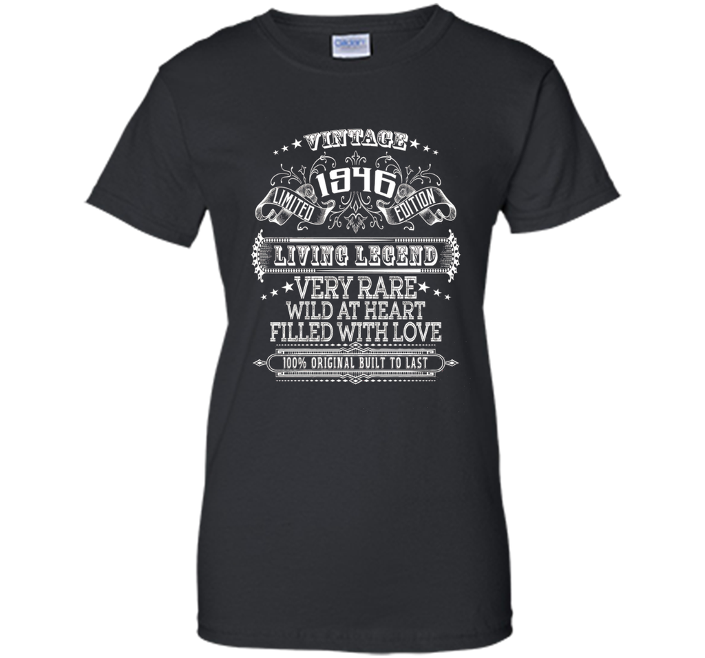 Vintage 1946 70 Years Old 70th Birthday Gift Idea Tee Shirt