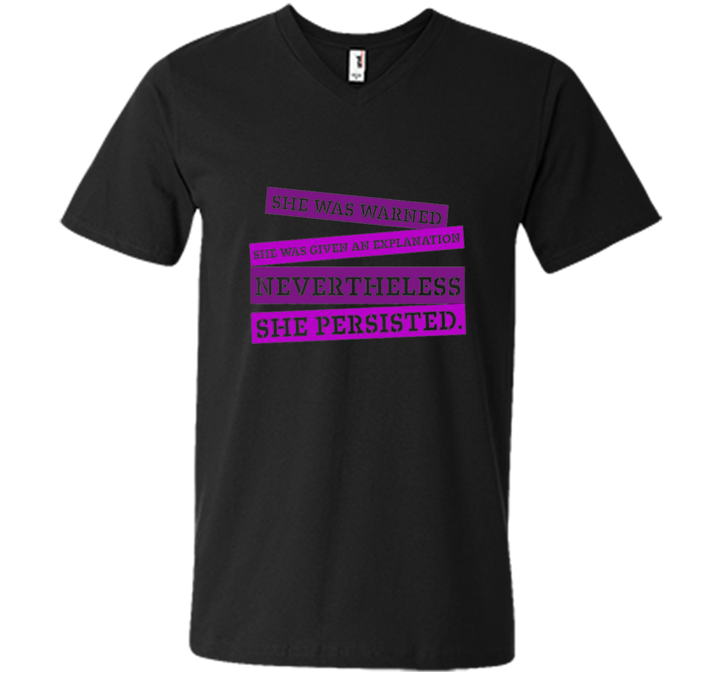 Nevertheless She Persisted T shirt for Feminists