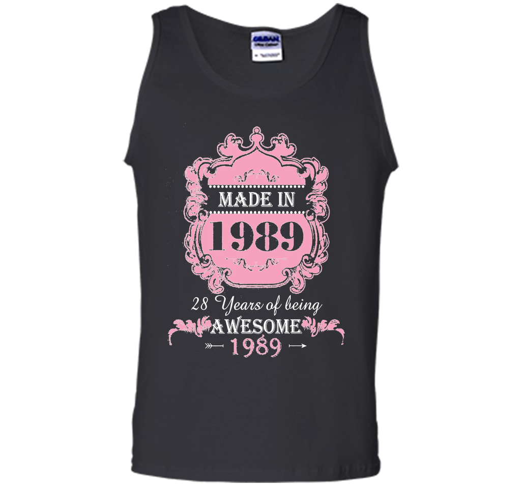 Made In 1989 T Shirt- 28 Years Old Shirt 28th Birthday Gift