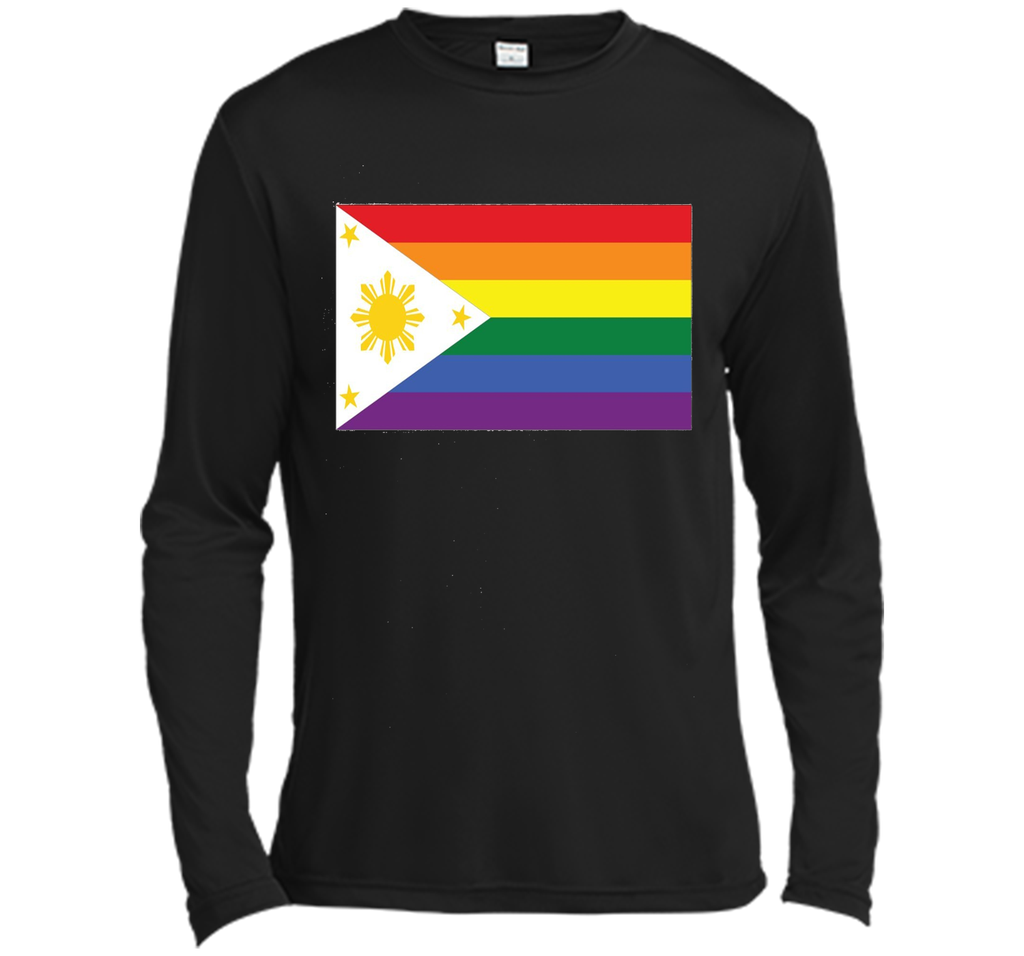 LGBT Gay Pride Rainbow Filipino Flag T-Shirt