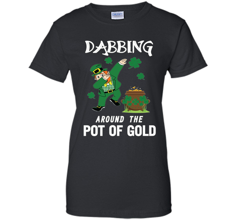 Dabbing Leprechaun Saint Patricks Day T-Shirt for Boys Girls