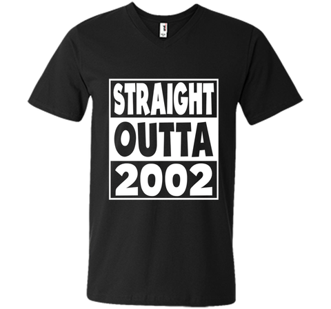 15th Birthday Gift T-Shirt Straight Outta 2002
