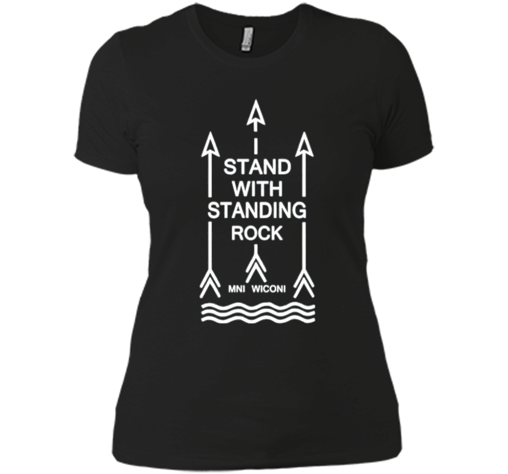 I stand with standing rock, MNI WICONI T Shirt