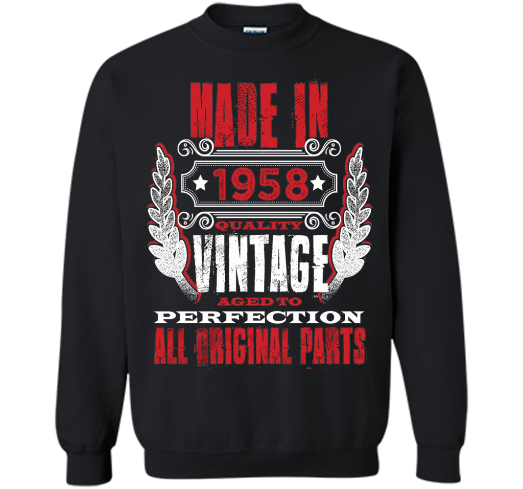 Made In 1958 Vintage 58th Birthday 58 Years Old Gift T-Shirt