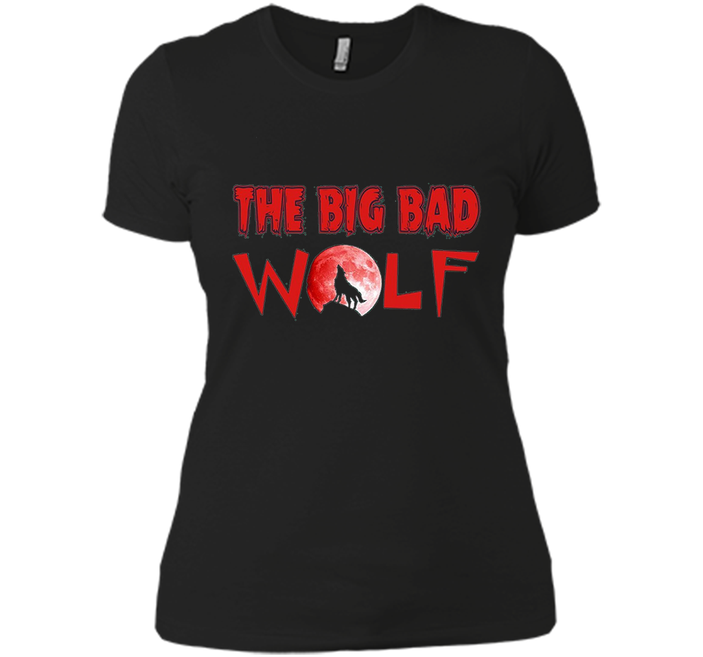 The Big Bad Wolf Graphic Tee Shirt - Halloween Literary Fun