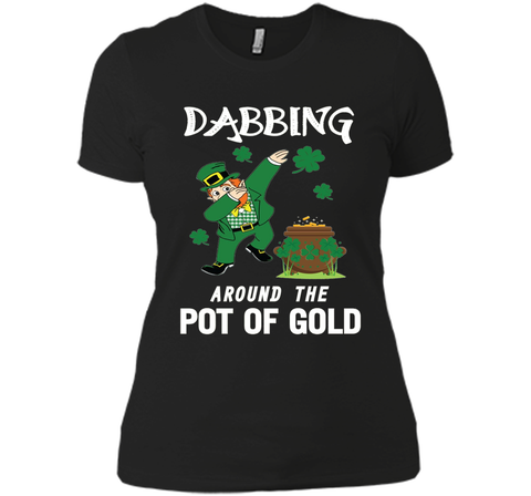 Dabbing Leprechaun Saint Patricks Day T-Shirt for Boys Girls