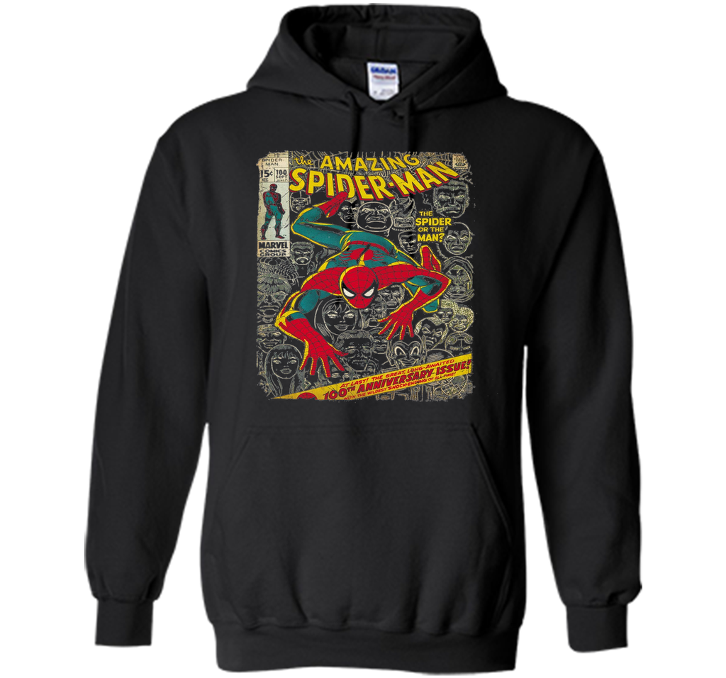 Spider-Man Comic Book Anniversary Graphic T-Shirt