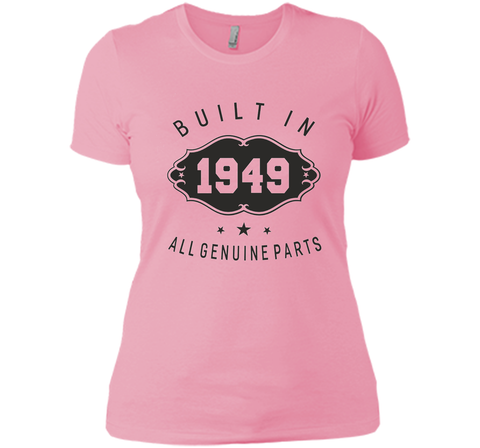Built In 1949 All Genuine Parts Birthday Gift Unisex T-Shirt