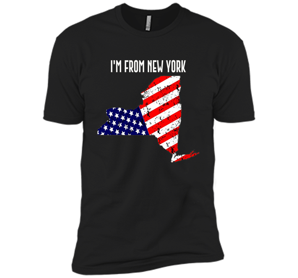 Proud of New York  USA flag Independence day Tshirt