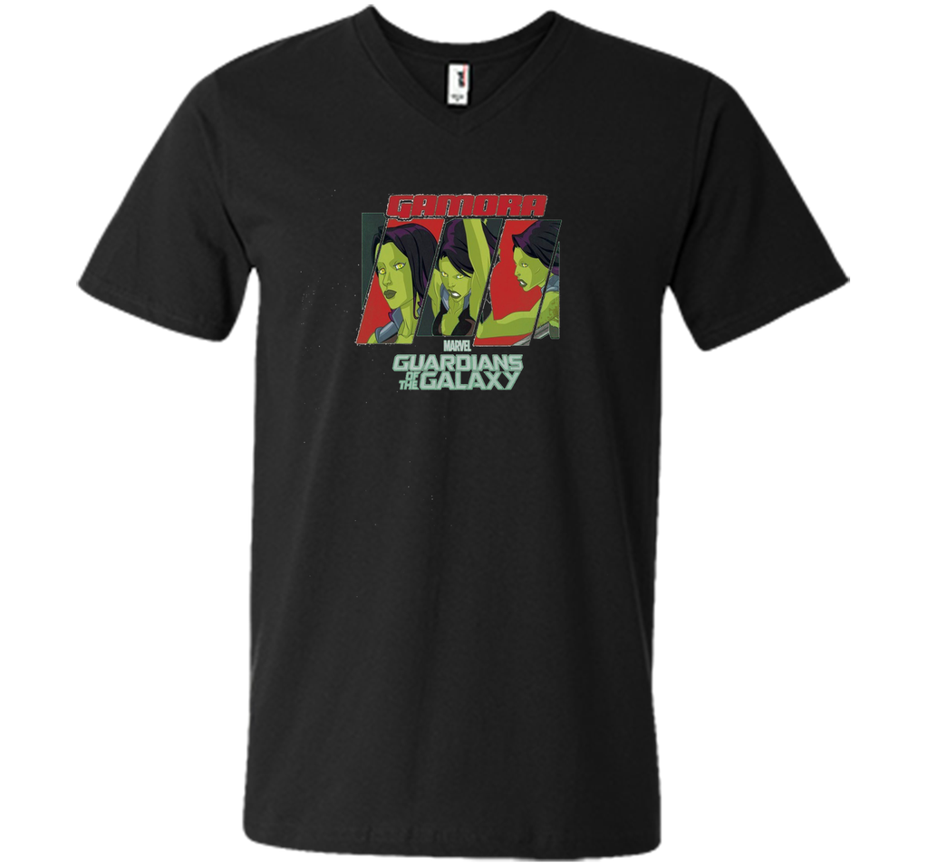 Marvel Gamora Guardians of the Galaxy Panels Graphic T-Shirt