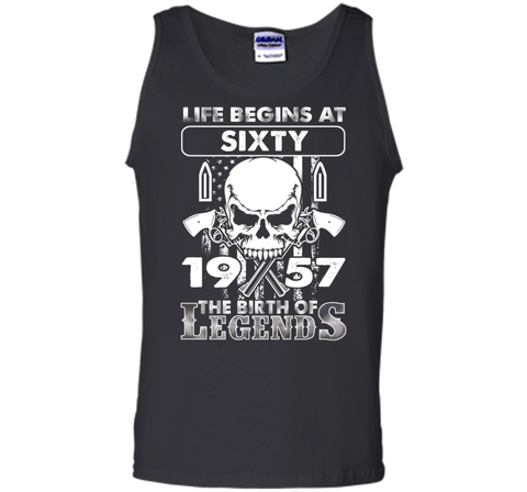 60th Birthday Gifts 1957 The Birth Of Legends T-Shirt cool shirt